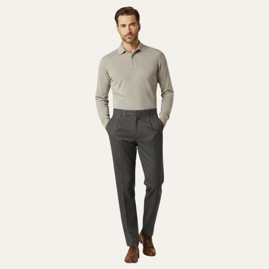 Fairview Ridge wollen broek straight leg