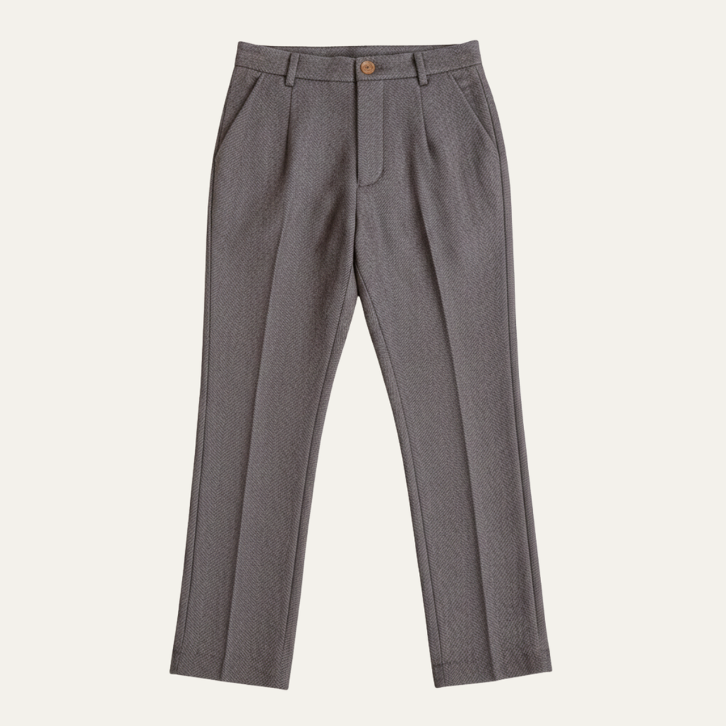 Hawkington wollen broek straight leg