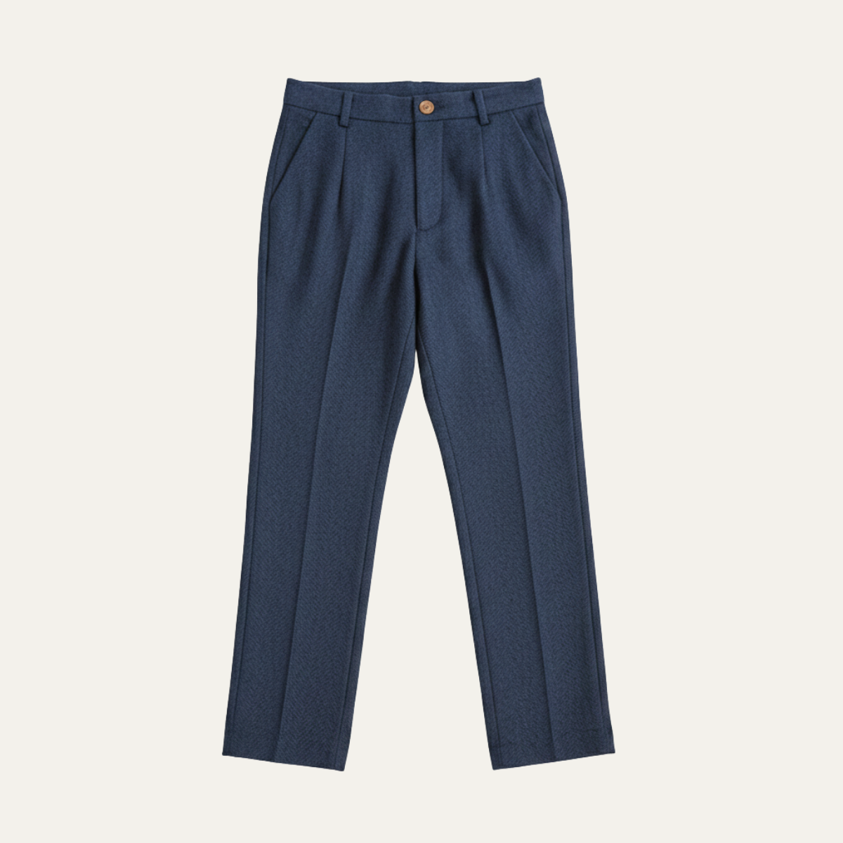 Hawkington wollen broek straight leg