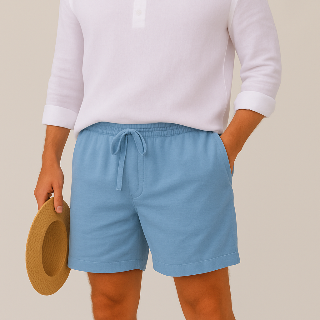 linnen short relaxed fit