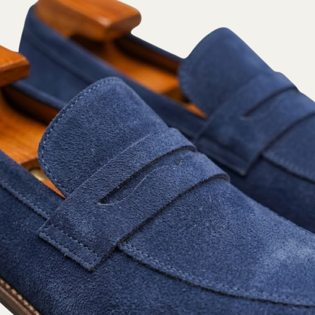 Limone suède loafer
