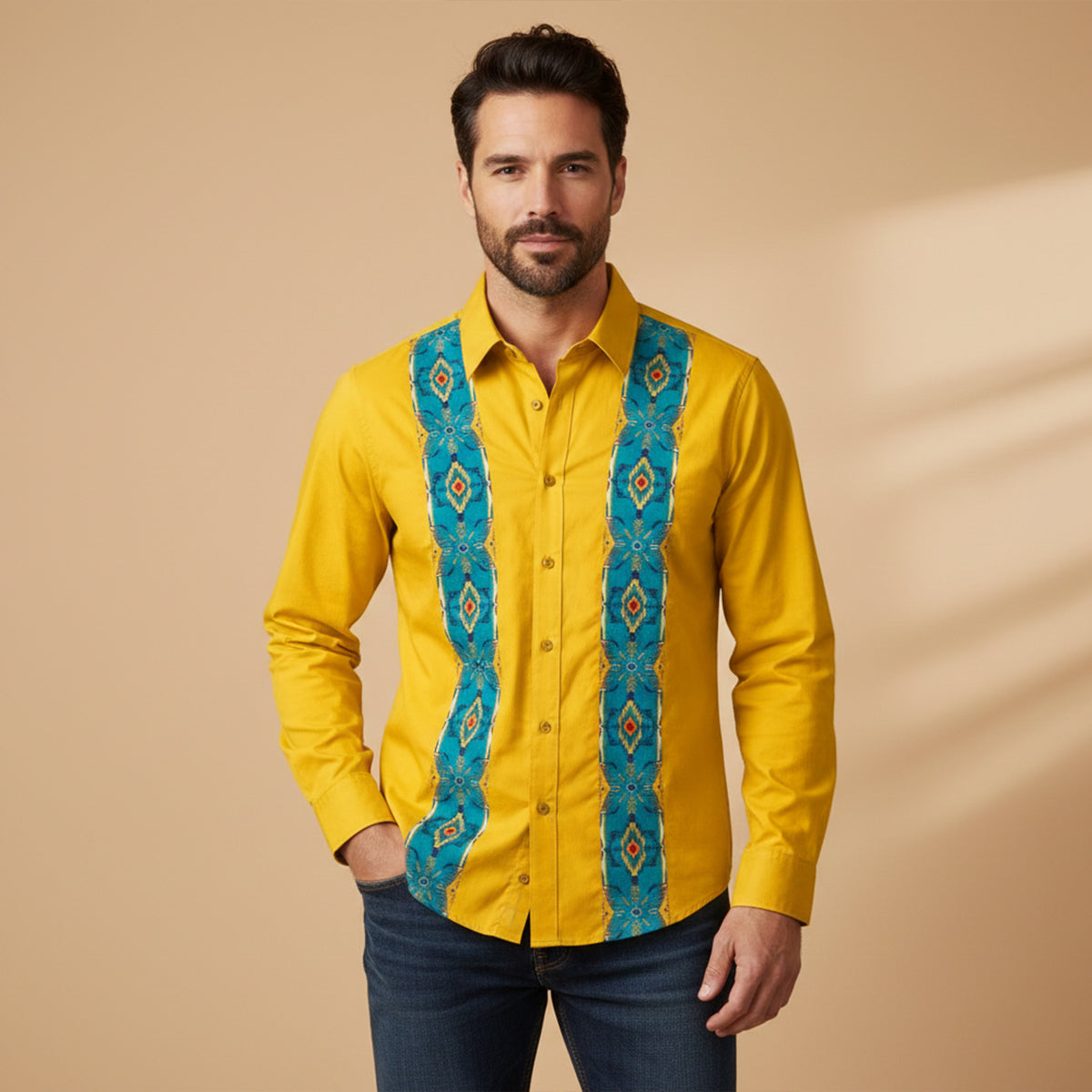 Linfield denim spijkeroverhemd