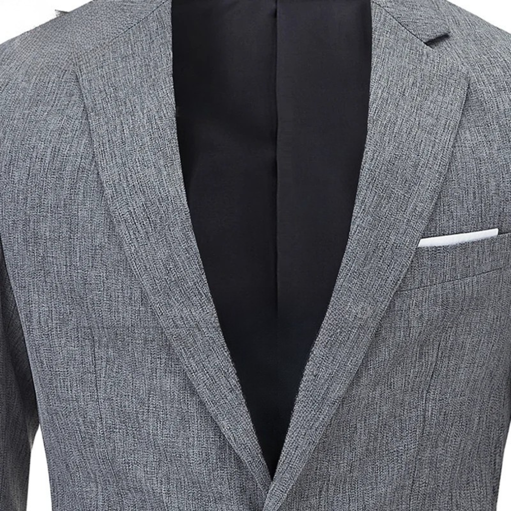Mandello linnen jack slim fit