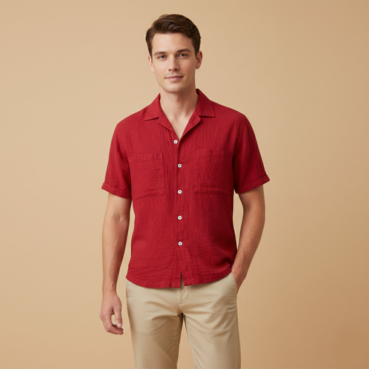 Mayfair linnen overhemd relaxed fit