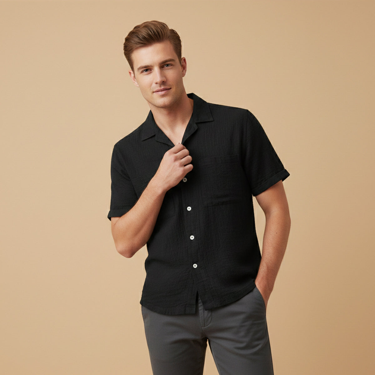 Mayfair linnen overhemd relaxed fit