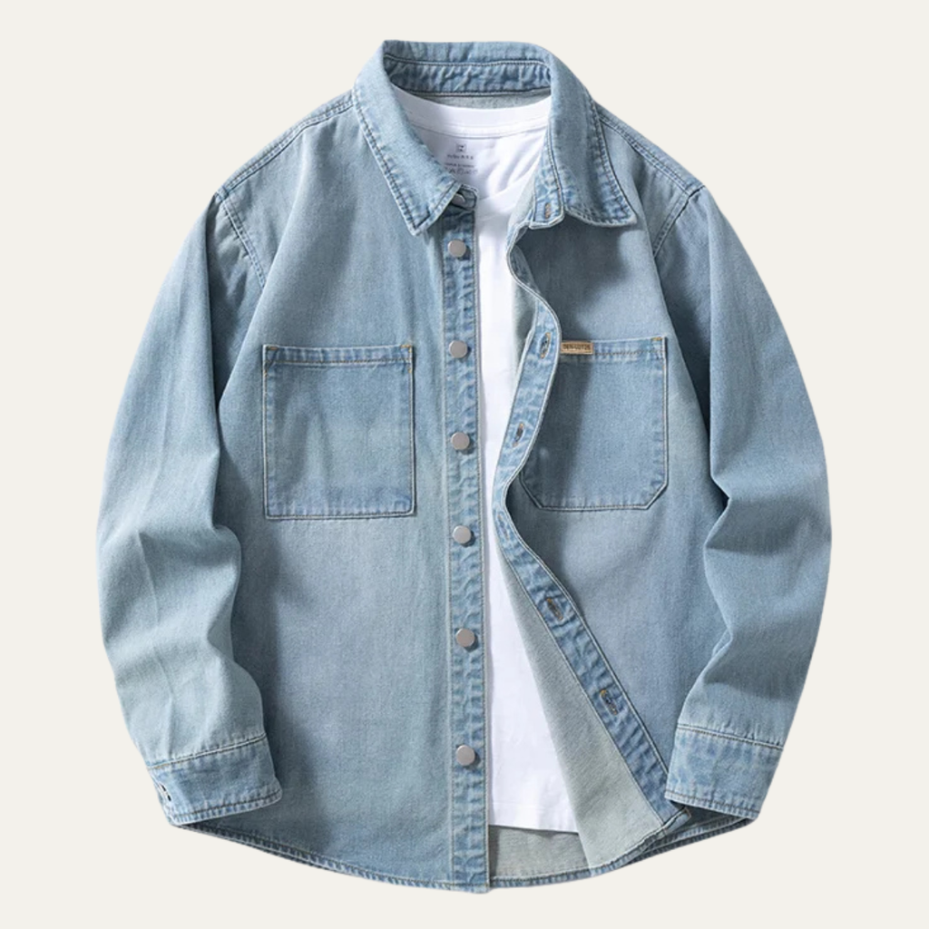 Meadowlark Hill denim overhemd