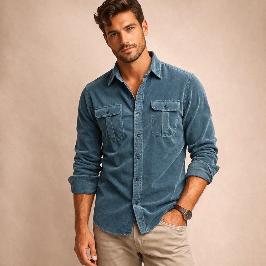 Norwick corduroy overhemd