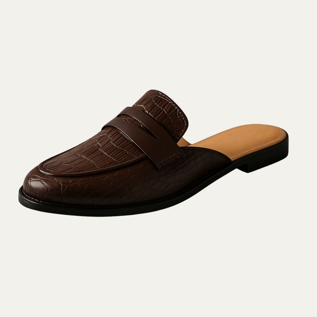 Oakford leren loafer