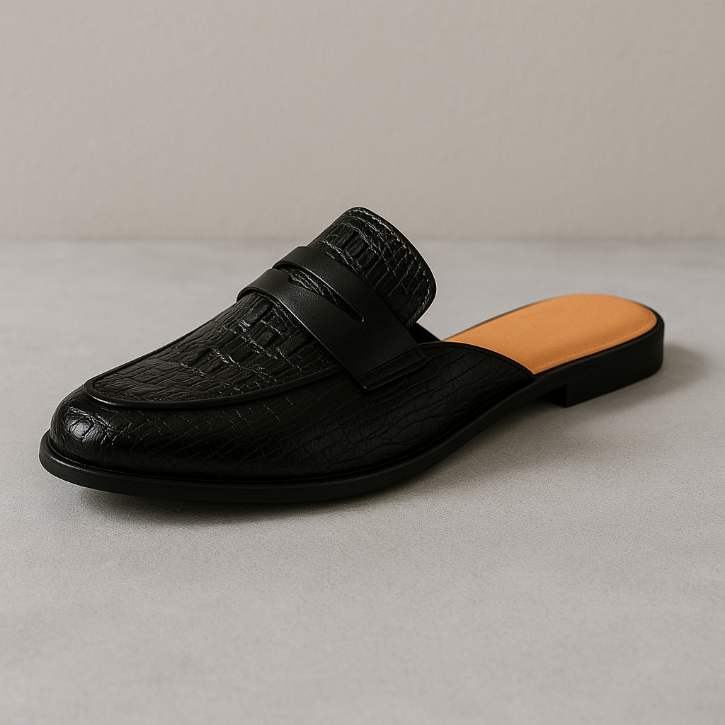 Oakford leren loafer