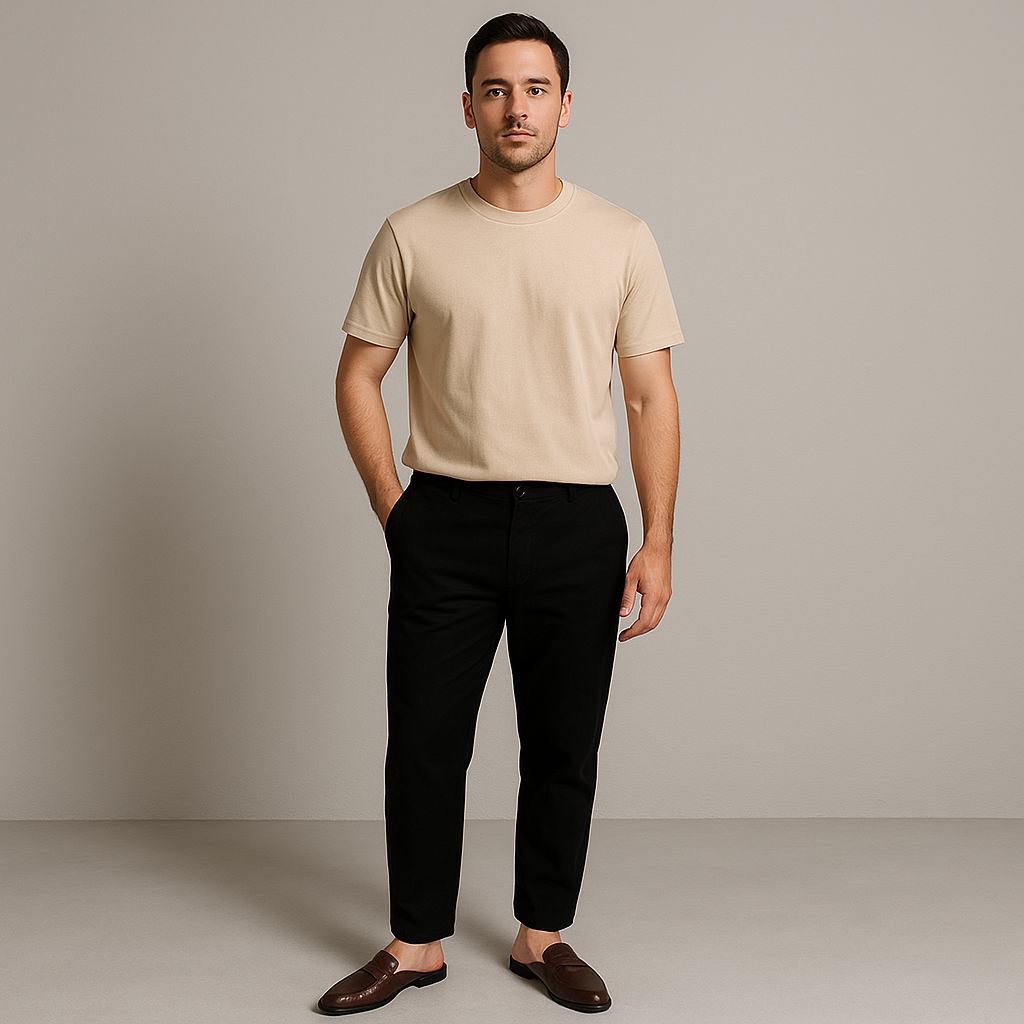 Oakford leren loafer