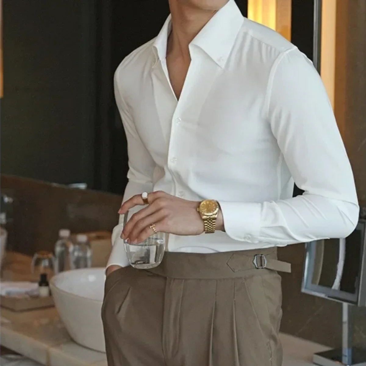 Oakwood Park overhemd slim fit