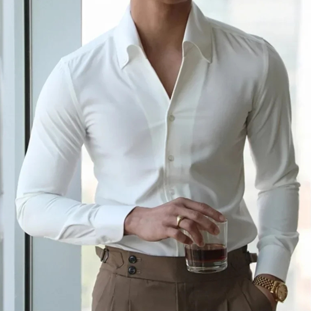 Oakwood Park overhemd slim fit