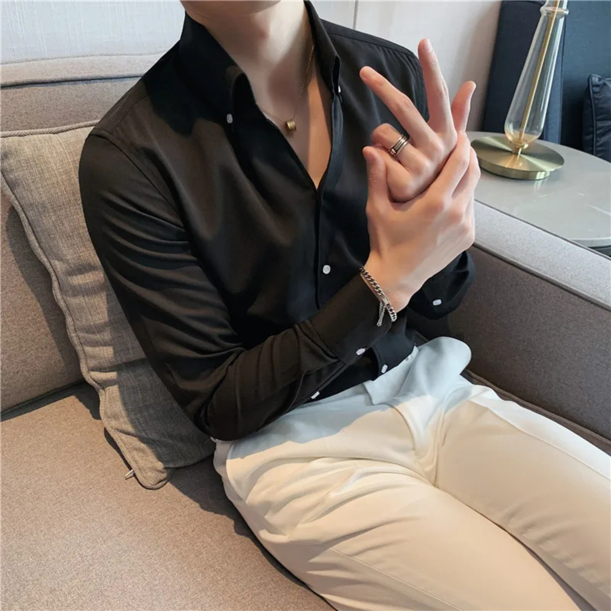 Oakwood Park overhemd slim fit