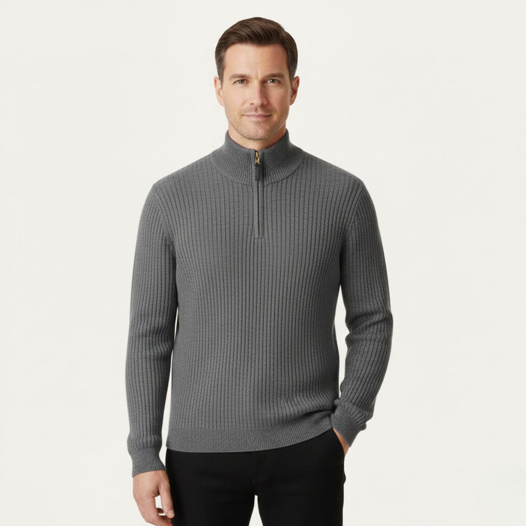 Oslo half-zip trui