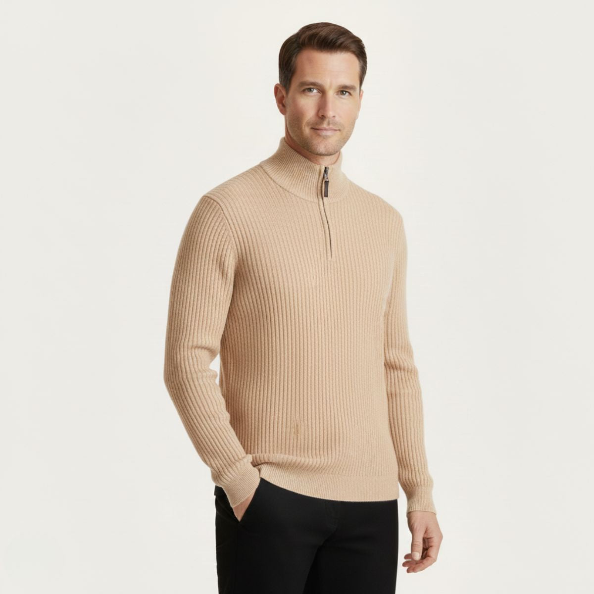 Oslo half-zip trui