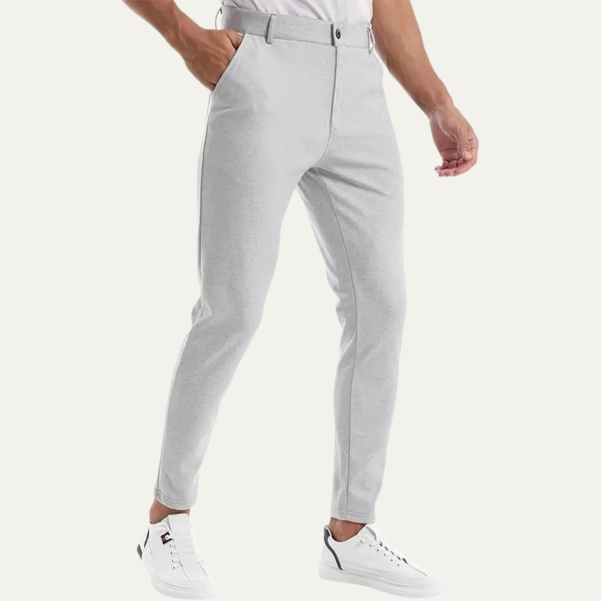 Peschiera pantalon slim fit