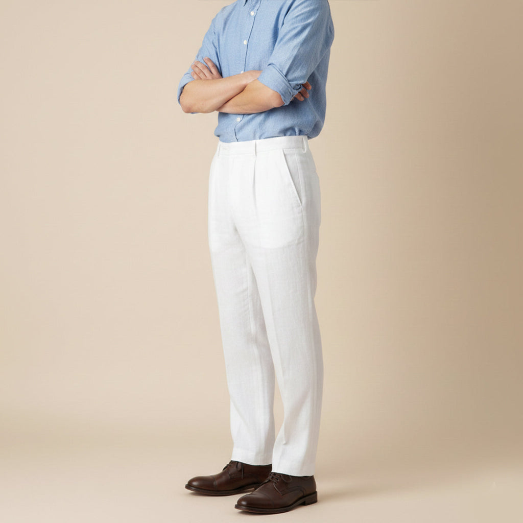 Portofino linnen broek