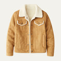 Quebec Fleece suède leren jack