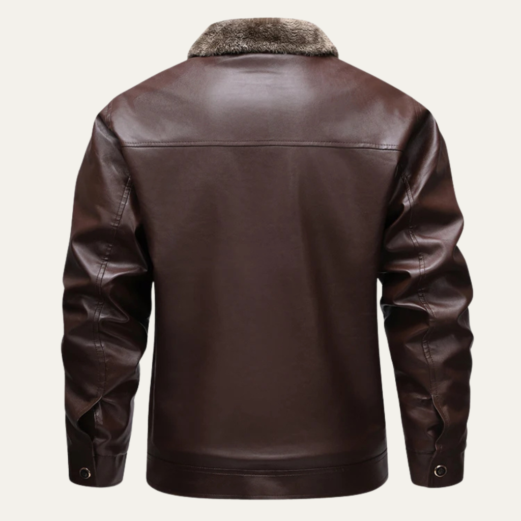 Rosehill leren jas