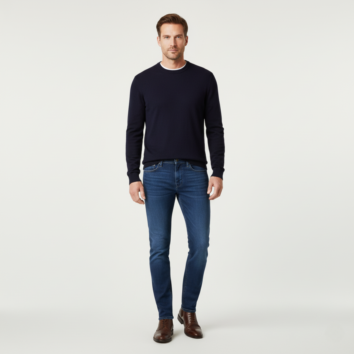 Santiago Stretch herenmode slim fit