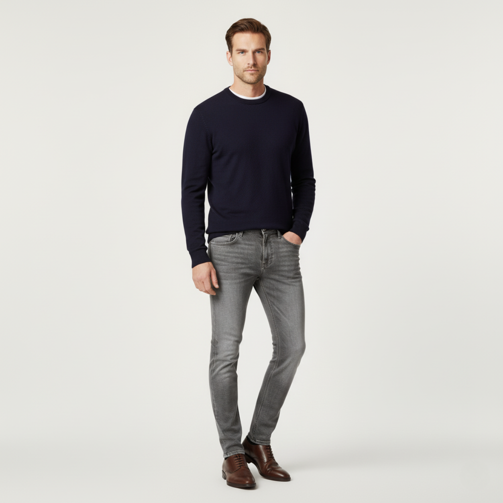 Santiago Stretch herenmode slim fit