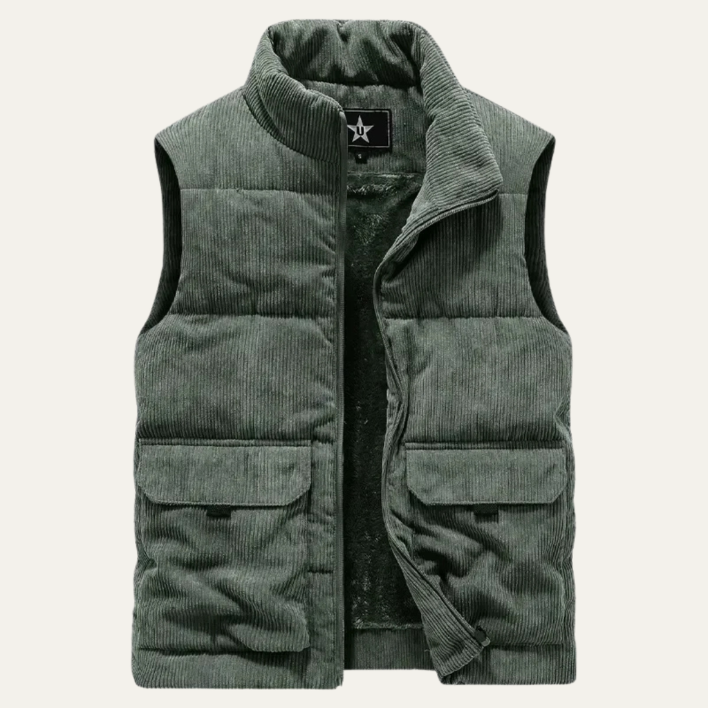 Silverhill corduroy gilet