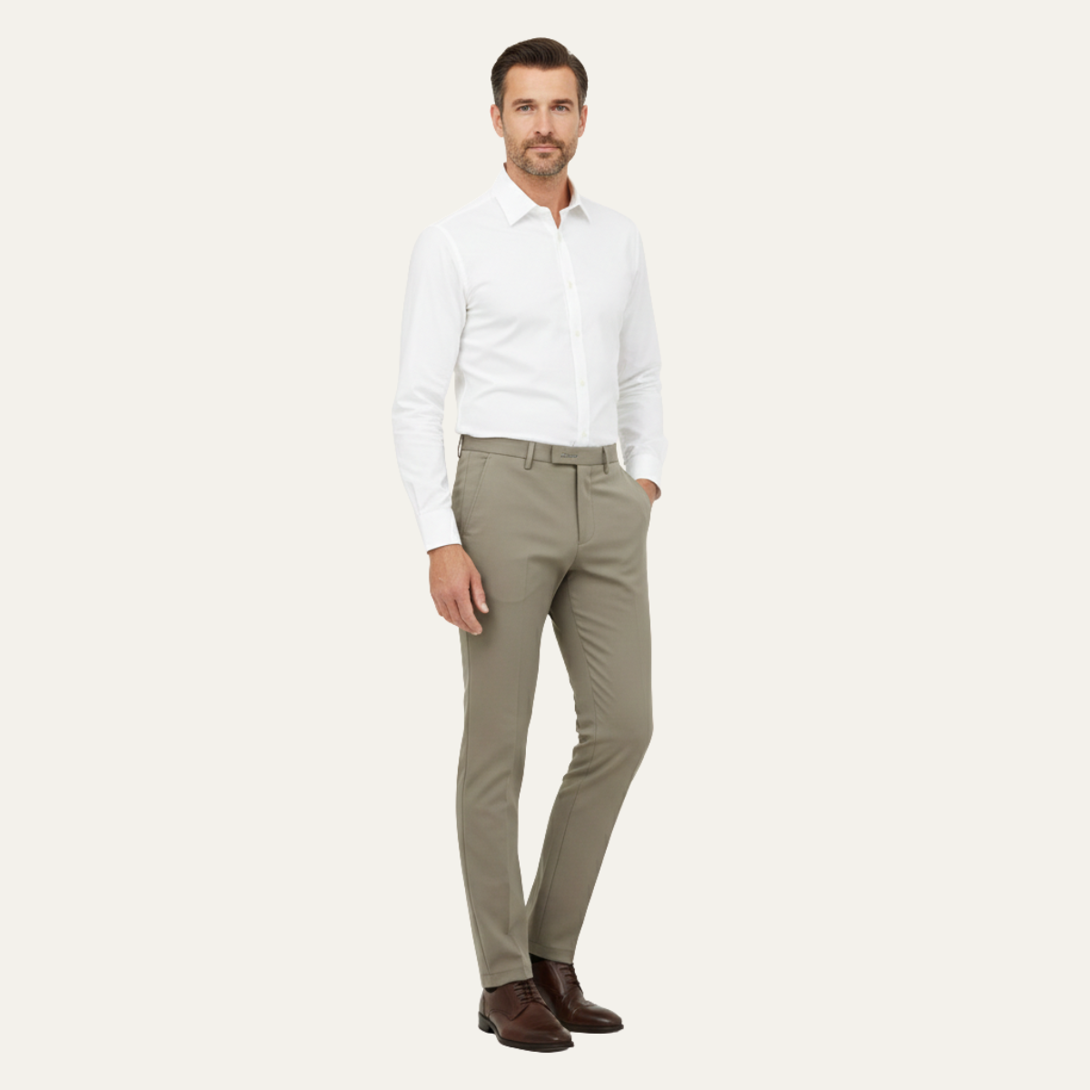 Silverpark pantalon slim fit