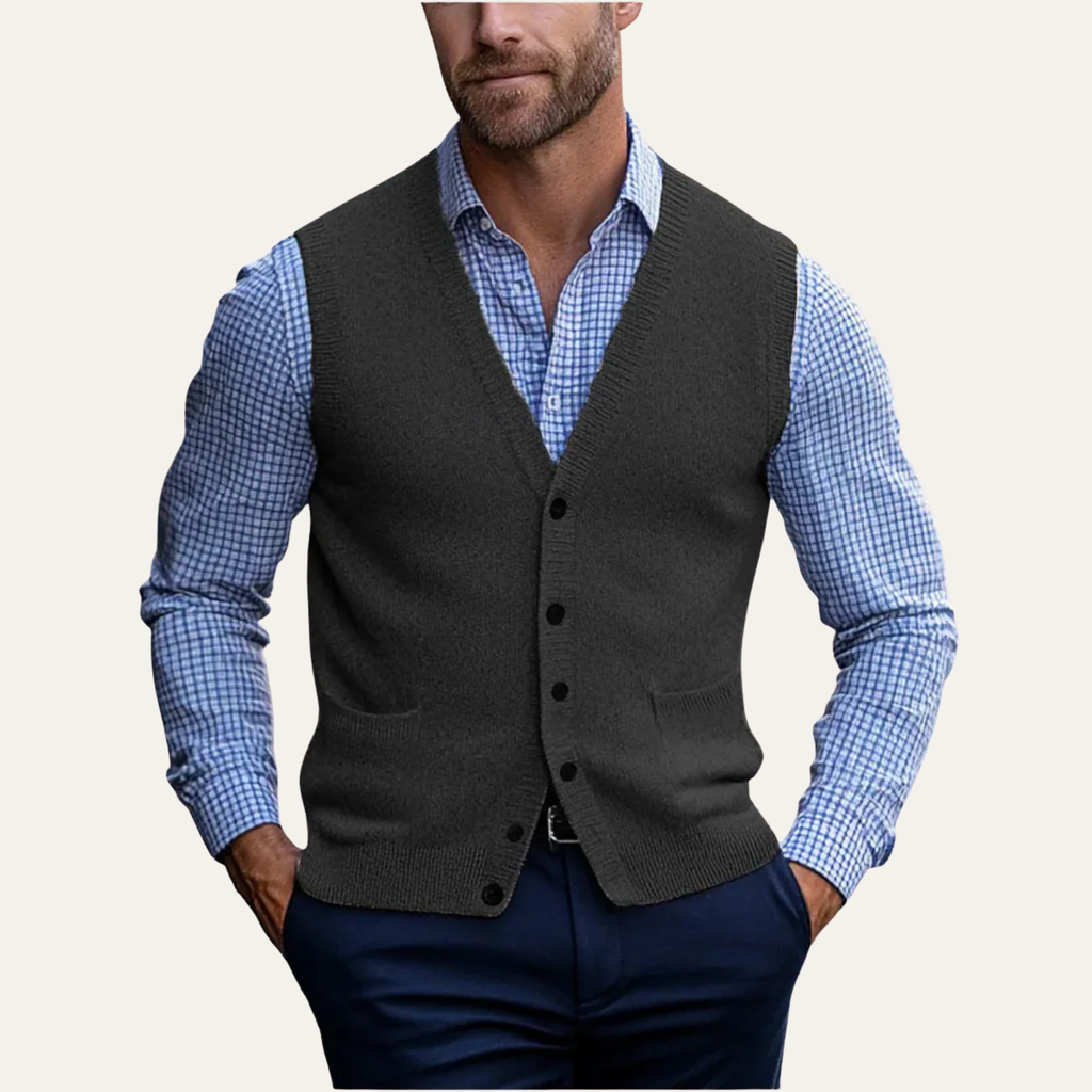 Somerset gebreid gilet