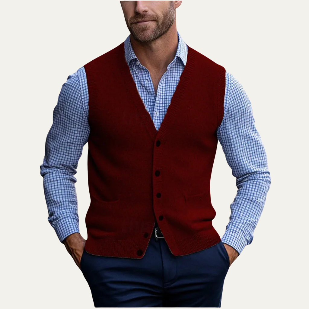 Somerset gebreid gilet