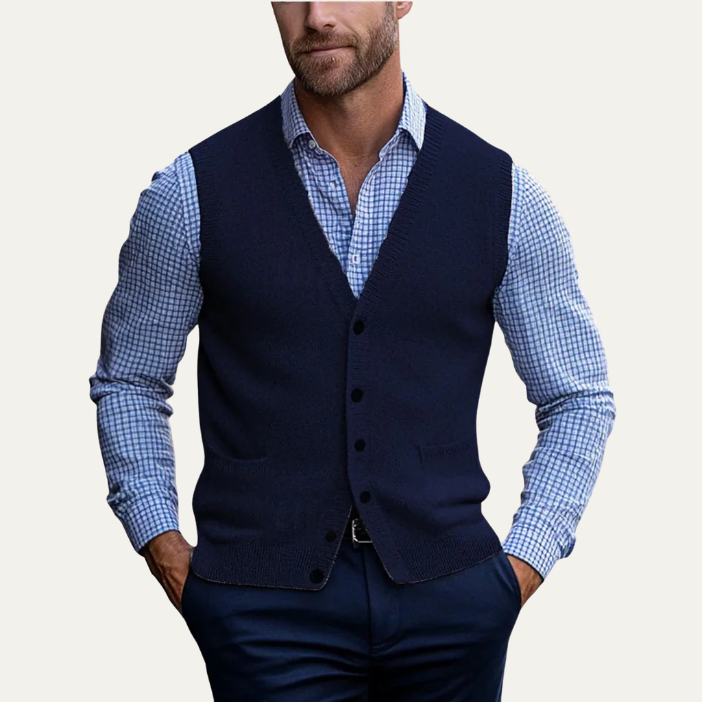 Somerset gebreid gilet