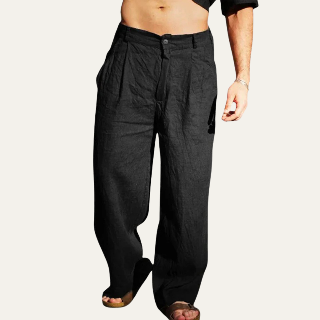 Stonebridge linnen broek relaxed fit