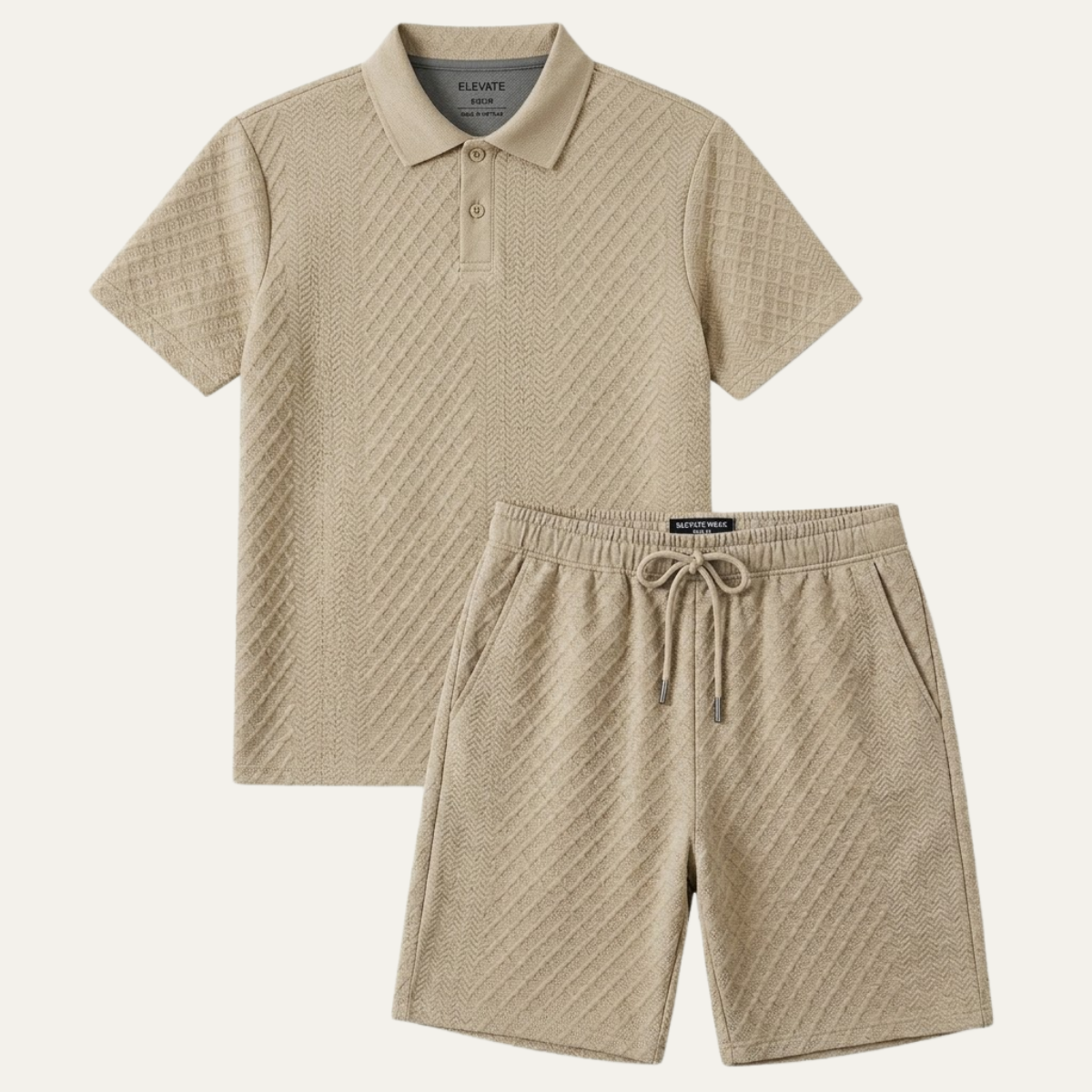 Surrey jacquard poloshirt
