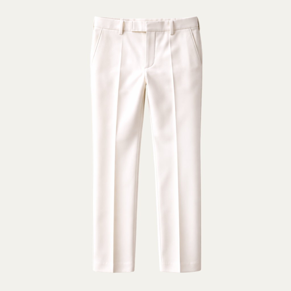 Veneto wollen pantalon slim fit