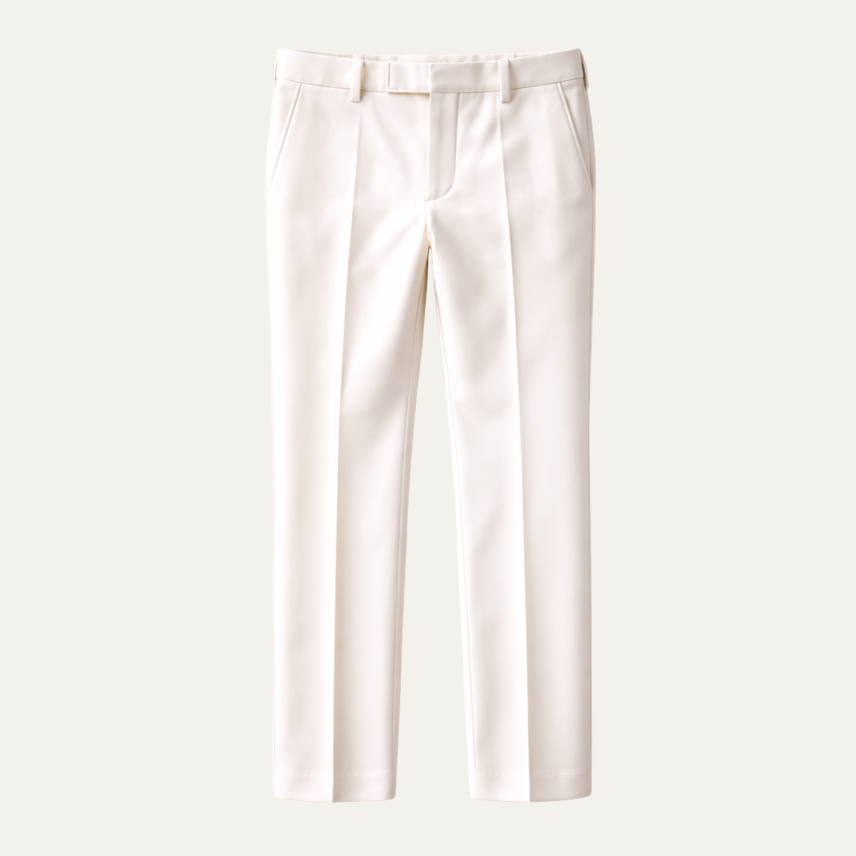 Veneto wollen pantalon slim fit