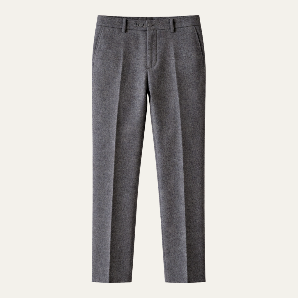 Veneto wollen pantalon slim fit
