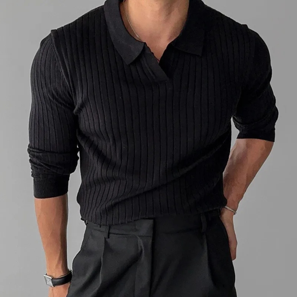 Verona jacquard poloshirt