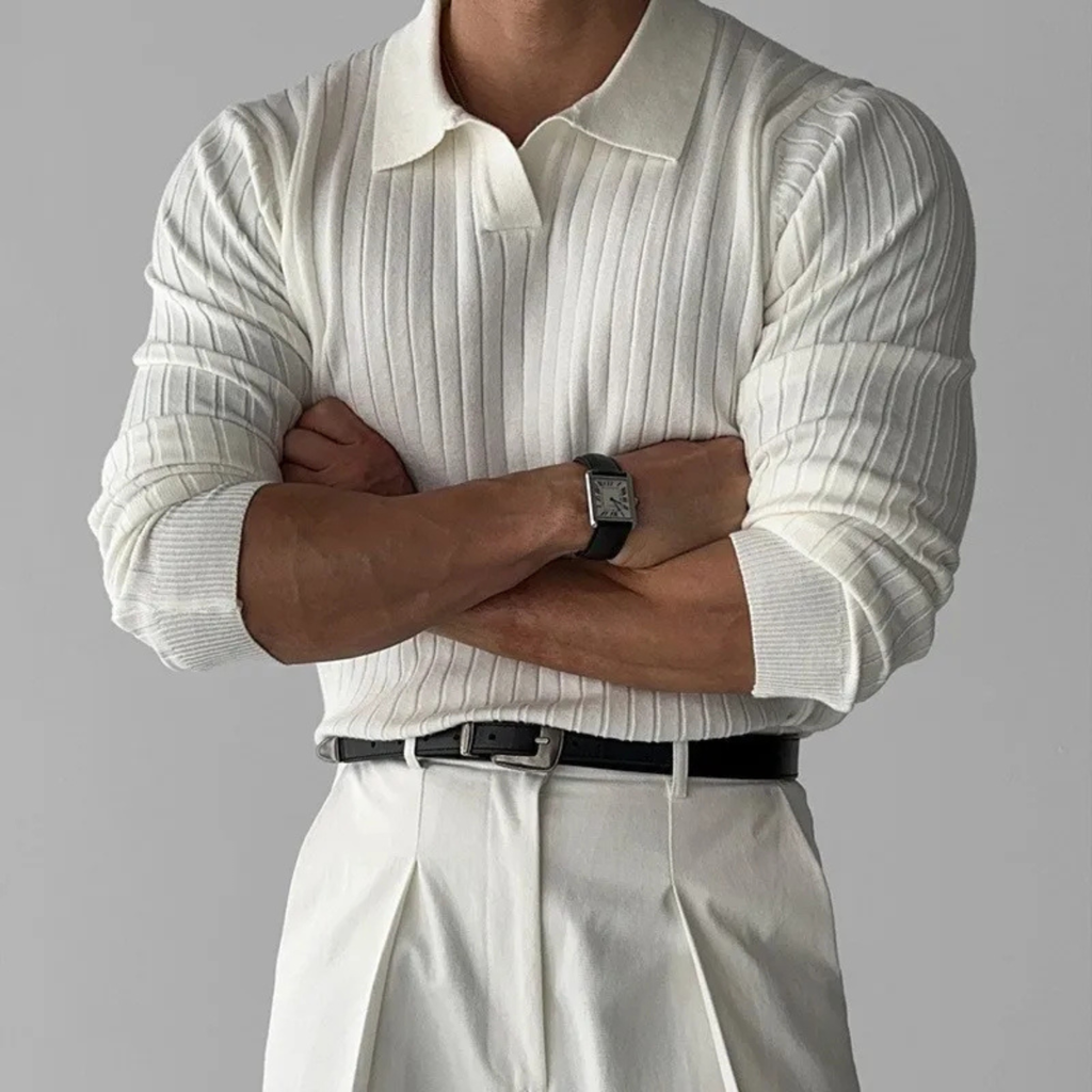 Verona jacquard poloshirt