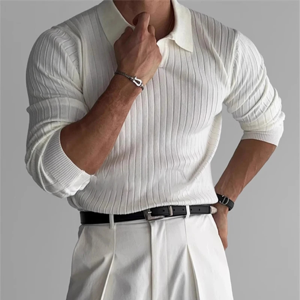 Verona jacquard poloshirt