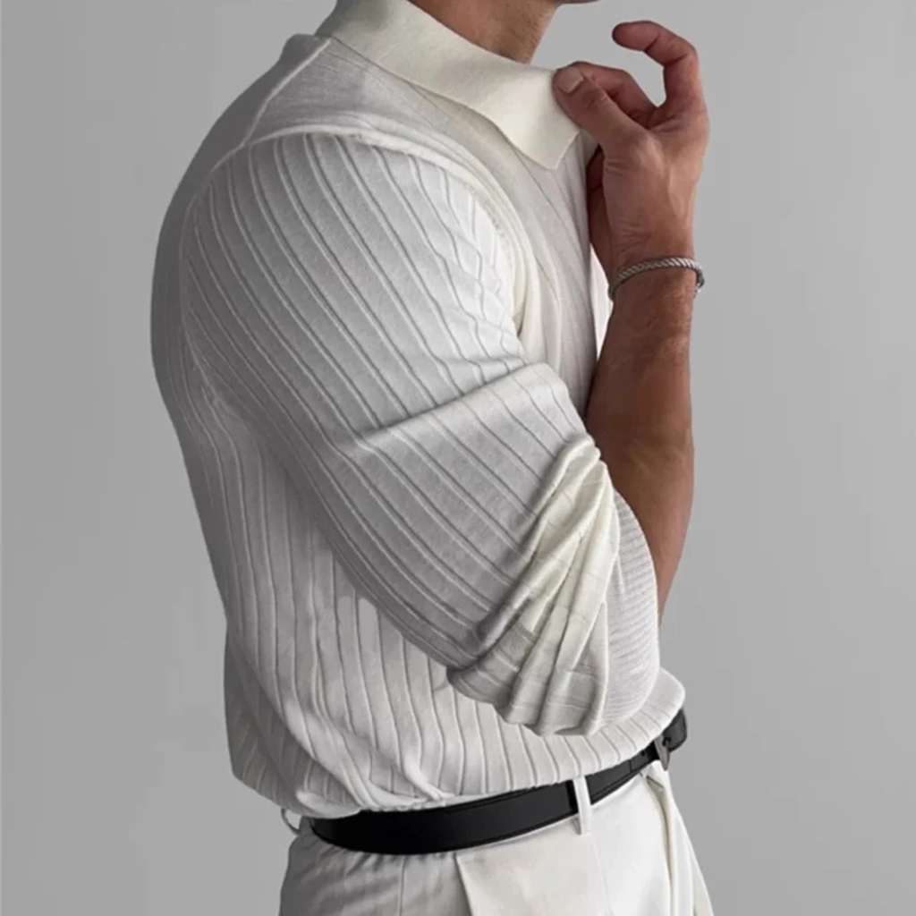Verona jacquard poloshirt