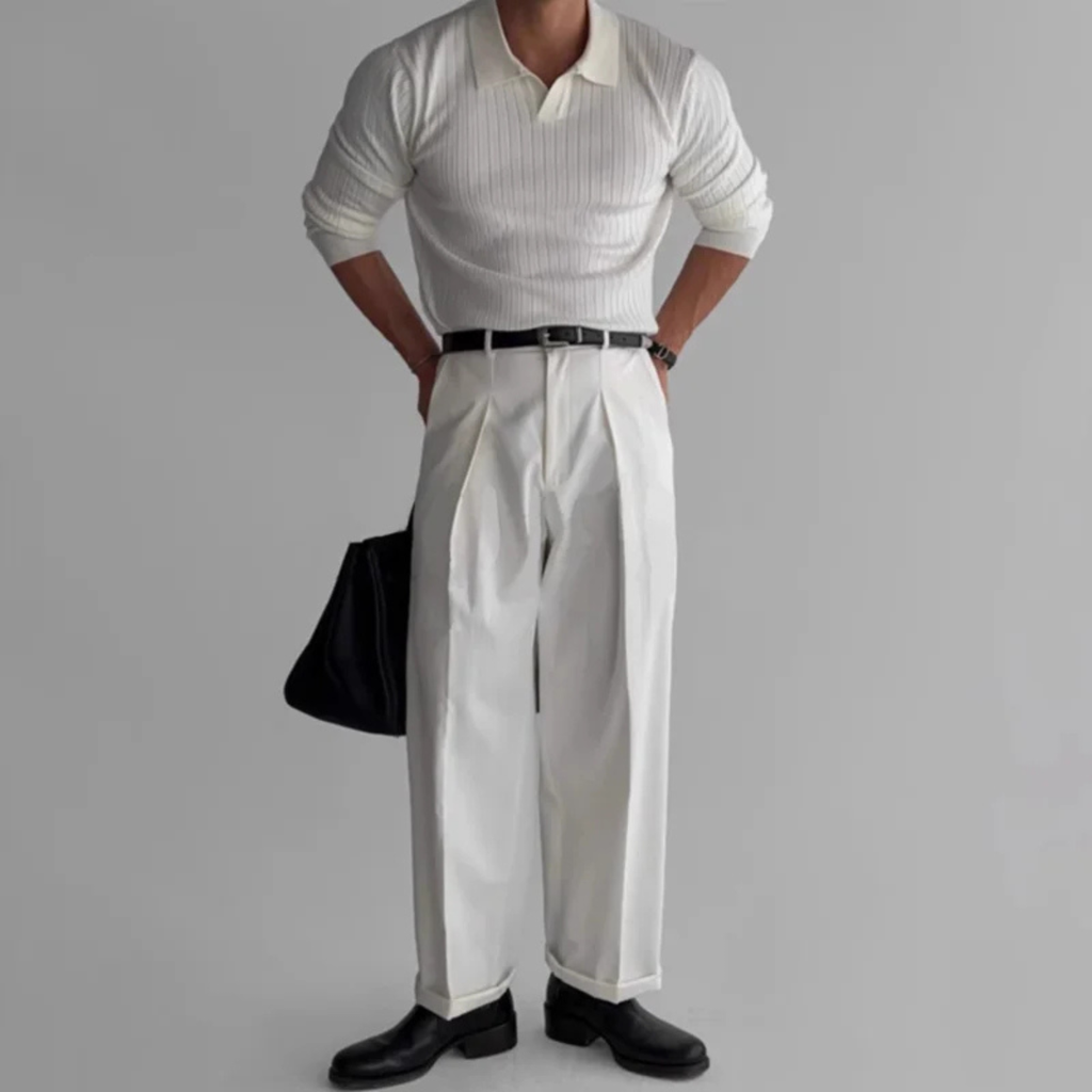 Verona jacquard poloshirt