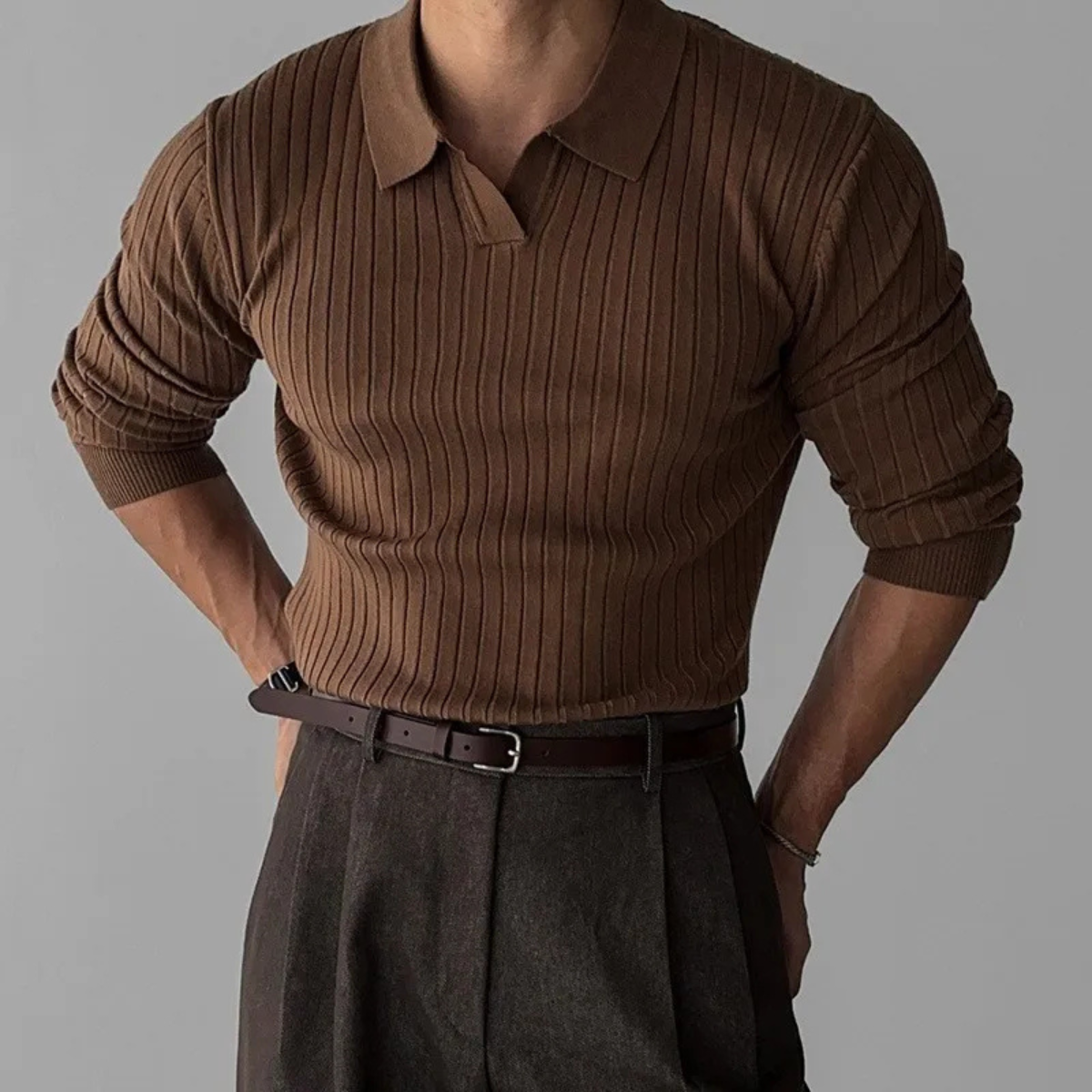 Verona jacquard poloshirt