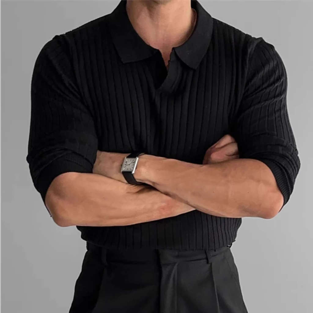 Verona jacquard poloshirt