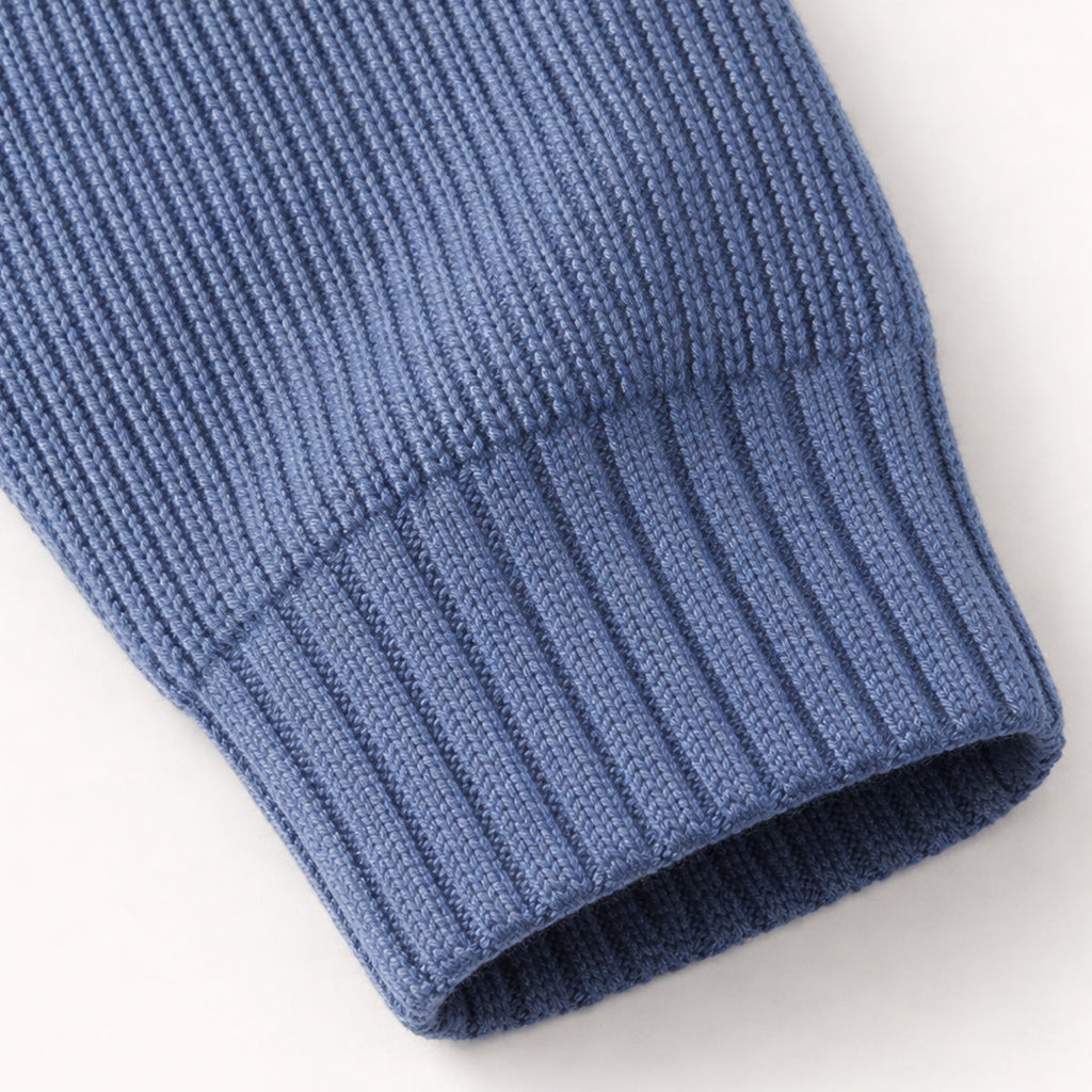 Vicenza kasjmier half-zip trui