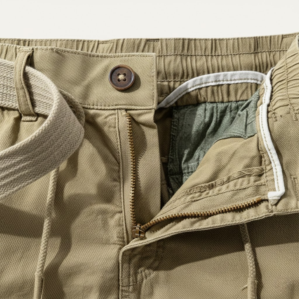 Whitlock katoenen short