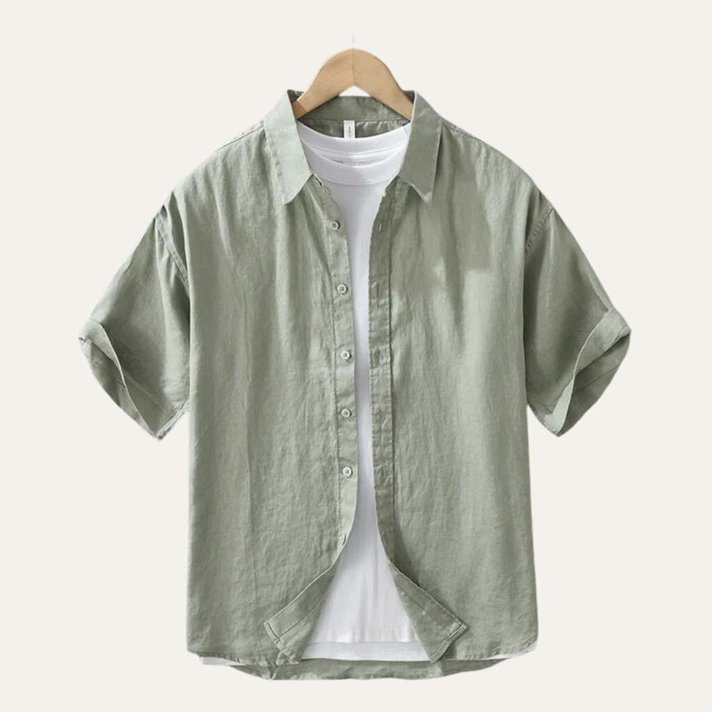 Willow Lake linnen overhemd slim fit