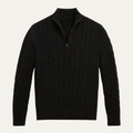 Woodhall gebreide half-zip trui